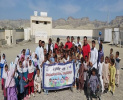 حضور مربیان اعزامی پژوهشگاه در مناطق سیل زده سیستان و بلوچستان