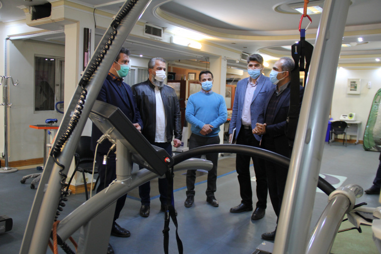 بازدید مدیران تربیت بدنی شرکت گاز استان تهران از آزمایشگاه