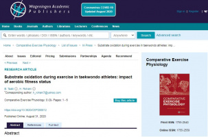 انتشار مقاله علمی دکتر هادی روحانی در مجله معتبر