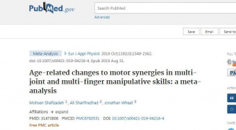 Age‑related changes to motor synergies in multi‑joint and multi-finger manipulative skills: a meta‑analysis