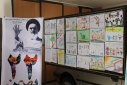 برپایی نمایشگاه نقاشی فرزندان کارکنان پژوهشگاه تربیت بدنی وعلوم ورزشی	