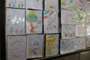 برپایی نمایشگاه نقاشی فرزندان کارکنان پژوهشگاه تربیت بدنی وعلوم ورزشی	