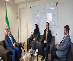 دیدار هیأت رئیسه پژوهشگاه تربیت بدنی و علوم ورزشی با دبیر ستاد علم و فناوری نوآوری