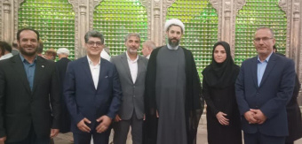 حضور مسئولان پژوهشگاه و دانشگاه‌ها در حرم مطهر امام خمینی (ره)؛ تجدید بیعت با ولایت