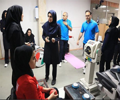 سنجش عملکرد تیم‌های ملی نوجوانان بسکتبال با ویلچر فدراسیون ورزش‌های جانبازان و توان‌یابان در آزمایشگاه‌های تخصصی پژوهشگاه تربیت‌بدنی